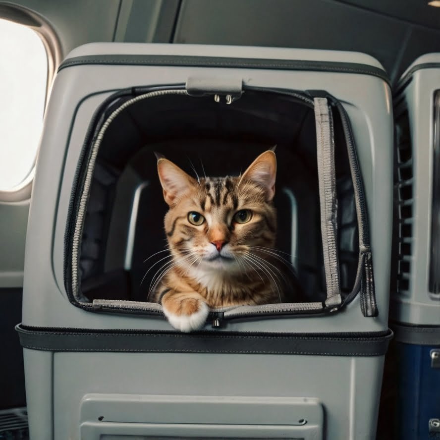 viajar-com-pet-em-avião