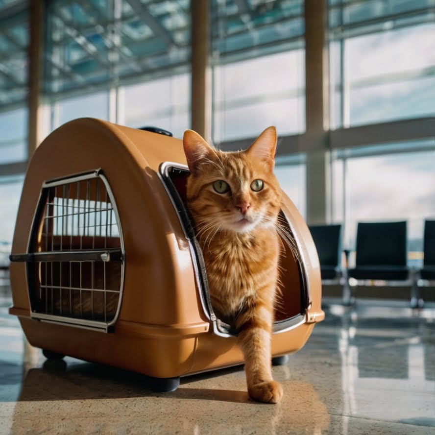 viajar-com-pet-em-avião